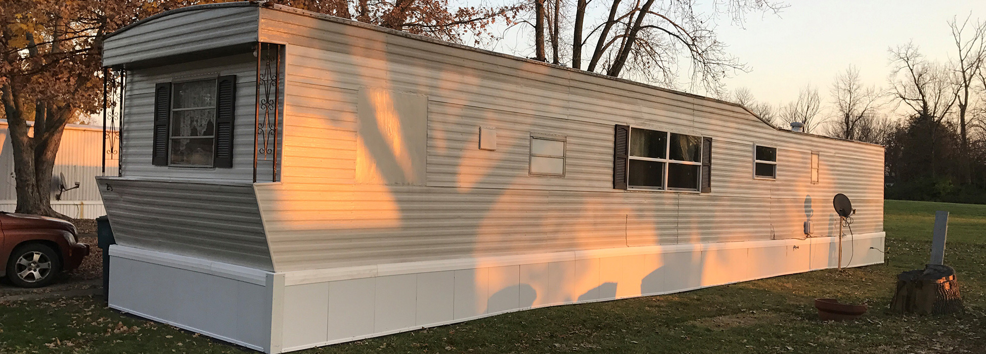 Insulated Skirting Insulated Steel Panels For Mobile Homes